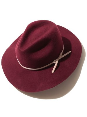 Lily Brown (リリーブラウン)  中折れフェルトハット