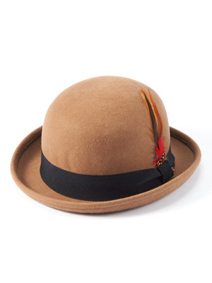 COCO DEAL（ココディール）羽根付きフェルトボーラ―ハット