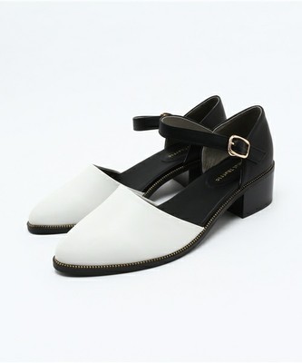 セパレートストラップパンプス