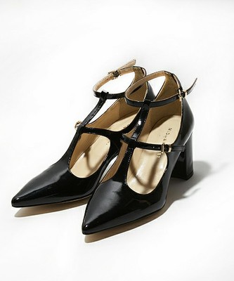 ダブルTストラップパンプス