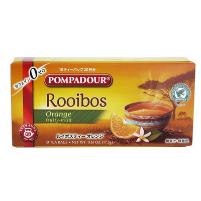 KALDI（カルディ）ポンパドール　ハーブティー ルイボスティーオレンジ　10p