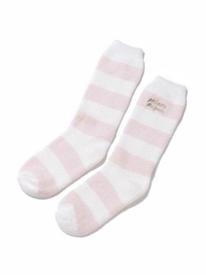 gelato pique (ジェラートピケ)  moco moco’スムーズィー’2ボーダーショートソックス