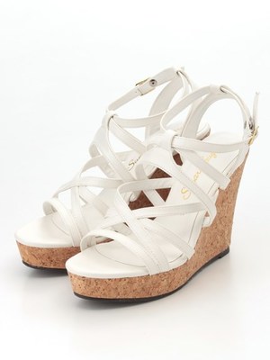 ラインクロスストラップサンダル