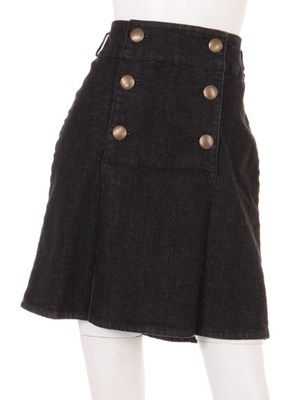 ヴィンテージ釦スカート