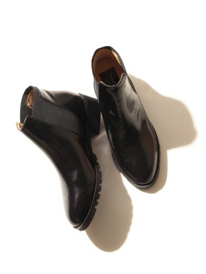  サイドゴアショートブーツ