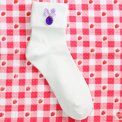 ドロップスの三つ折りソックス☆ギャラクシー