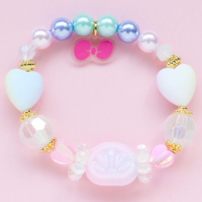 ドロップスブレスレット☆ましゅまろドリーム（ハート）