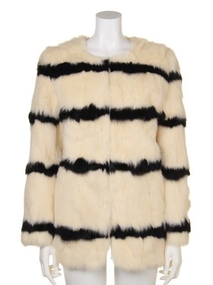 ラビットファーコート