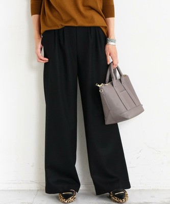 BY サキソニータックワイドパンツ