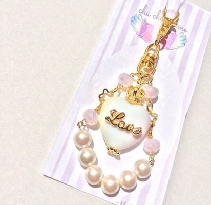 マシュマロキーチャーム