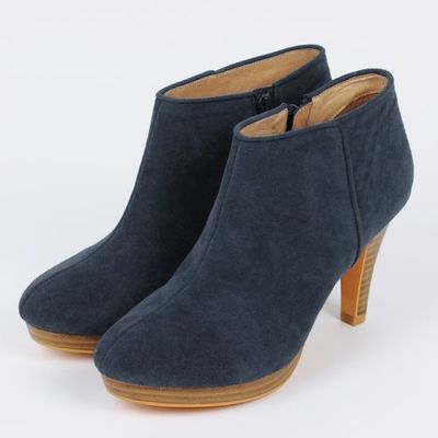 ベロアショートブーツ