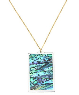 クリアシェルシート ネックレス