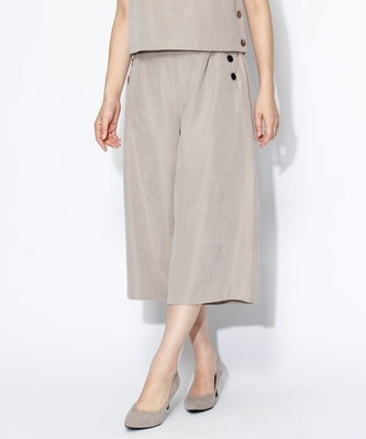 サイドボタンピーチパンツ