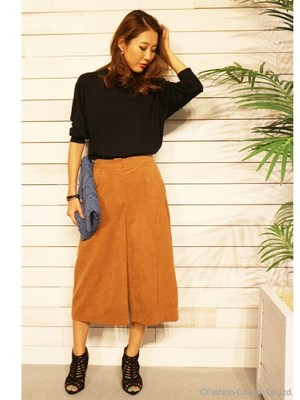 Free's Mart (フーズマート)  フェイクスウェードガウチョＰＮ