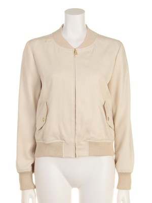 JUSGLITTY (ジャスグリッティー)  スウェードブルゾン