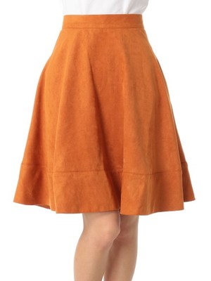 Free's Mart (フリーズマート)  スウェード調サーキュラーＳＫ