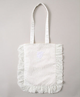 ＜Joe&Ruban＞  レーストートバッグ（Moko．コラボ）