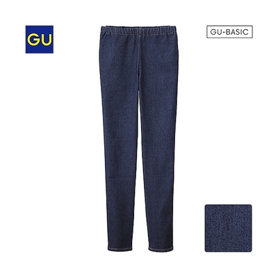 デニムアンクルレギンスパンツA