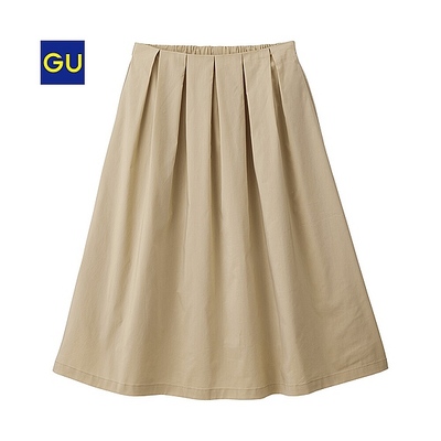 タックギャザースカート