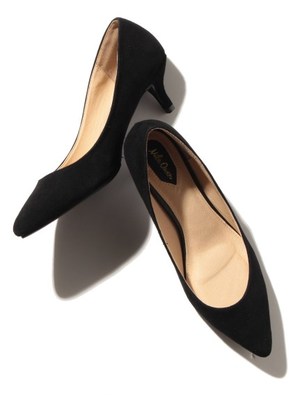 Mila Owen (ミラ オーウェン) スエードパンプス