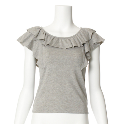 ベーシックフリルプルオーバー