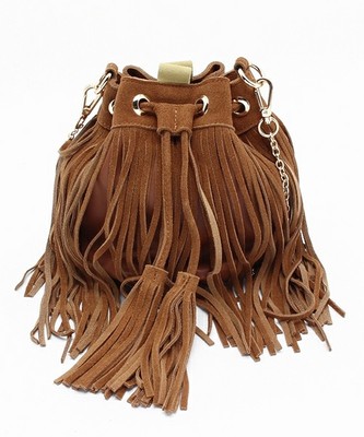 Laugoa/ラウゴア　Chicks フリンジショルダーバッグ