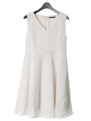 【1stline】総レースワンピースCL－0392