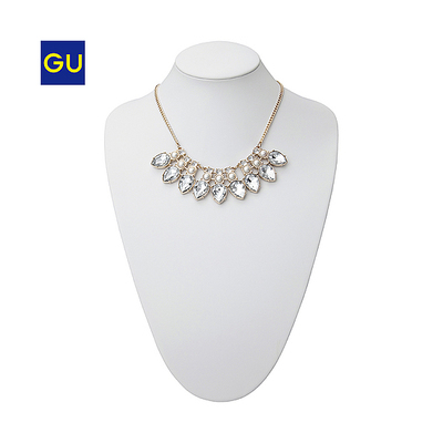 ティアドロップビジューネックレスＣ