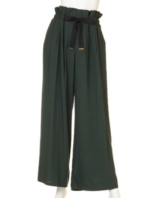 ハイウエストワイドパンツ