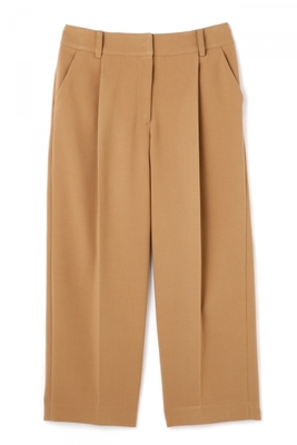 センタープレスワイドパンツ