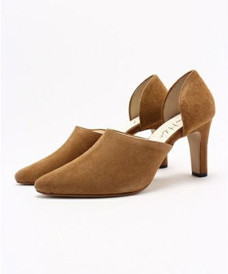 who's who Chico（フーズフーチコ）スエードセパレートパンプス