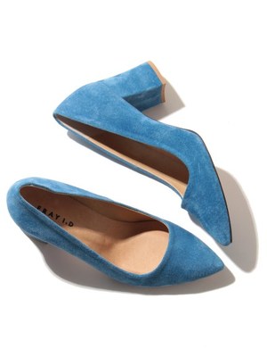 FRAY I.D (フレイアイディー)  スウェードパンプス