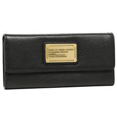 マークバイマークジェイコブス 財布 MARC BY MARC JACOBS M3PE095 80001 CONTINENTAL WALLET COW LEATHER 長財布 BLACK ブラック