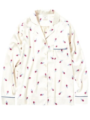 サテンストロベリーシャツ