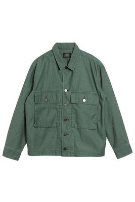バックサテンミリタリージャケット