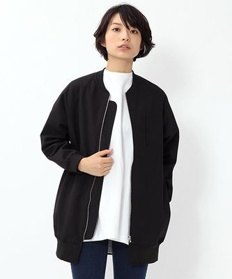 ボンディングロングブルゾン