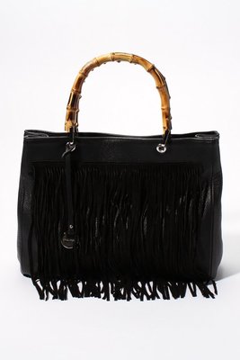 PULiCATi バンブーフリンジトート