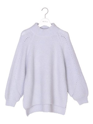 Aラインハイネックプルオーバー