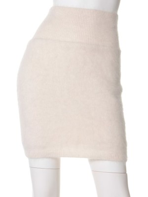 snidel (スナイデル)  アンゴラコクーンミニスカート