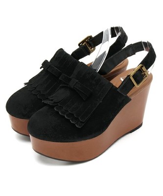 スエードフリンジサボ