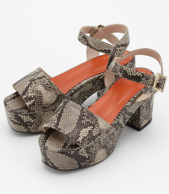 NOSTALGIA PLATFORM SANDAL