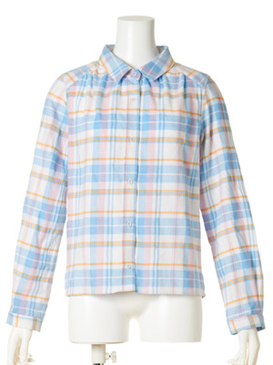 ネルチェックシャツ