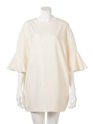 【snidel】オーバーフリルスリーブワンピース