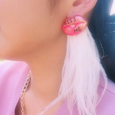 "KISS ME" LIP ピアス