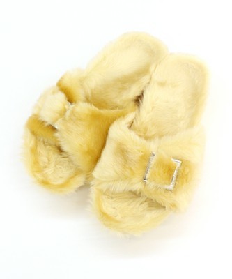 【Kastane】厚底ファーサンダル