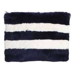 アメリカン ラグジー リアルラビットファークラッチバッグ