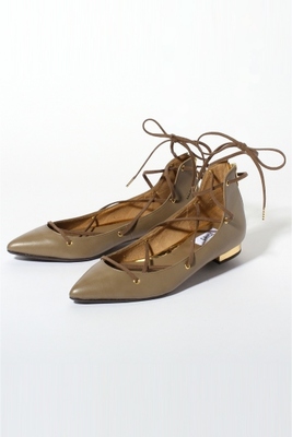 GRISE ポインテッドレースアップ