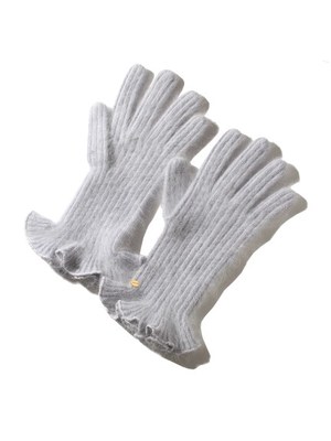 snidel (スナイデル)  ニットフリルグローブ