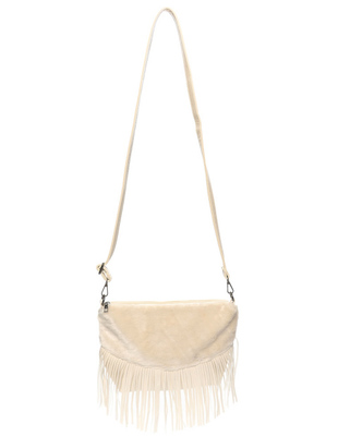 フリンジファーショルダーバッグ