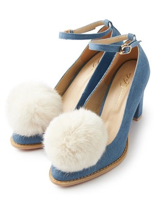 マルチwayポンポンパンプス